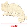 Btic GmbH Wooden Chameleon V2, 8 cm Wide, Pack of 50 view 3