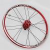 QHY 20-Inch BMX Wheelset, 406/451 Bicycle Wheels, Disc/V-Brake Rims, Quick Release, for 7/8/9/10-Speed Cassettes, 1.0–2.1-Inch Tires, Red, 406 view 2