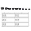 10-Piece Broken Nut Extractor Set, 9–19 mm, Low-Profile Style view 2