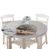 Chickw1 Round Waterproof Washable 3D Animal Print Tablecloth with Elastic Edge, Small Hedgehog, 200 cm view 2