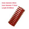 ZSBLXHHJD Replacement Red Medium Compression Die Spring, 35 mm view 2