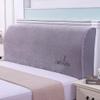 Embroidered Chenille Headboard Cover view 2