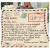 YAOTT Plush Sofa Blanket, Bedspread, Picnic Blanket, Fluffy Personalized Gift Blanket, 120 × 150 cm view 1