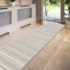 SGLGSTORE Moroccan 3D-Pattern Washable Runner Rug, Non-Slip, 90 x 120 cm view 4