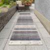 SGLGSTORE Gray Moroccan Runner Rug, Non-Slip, Washable, 50 x 100 cm view 4