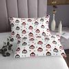 Penguin Bedspread 220 x 240 cm, Cartoon Penguin with Scarf, 3-Piece Set view 2