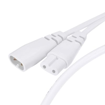 sourcing map 2-Pack T5/T8 LED Tube Extension Cables, 2-Pin, 30 cm