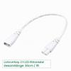sourcing map 2-Pack T5/T8 LED Tube Extension Cables, 2-Pin, 30 cm view 2