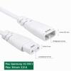 sourcing map 2-Pack T5/T8 LED Tube Extension Cables, 2-Pin, 30 cm view 3