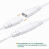 sourcing map 2-Pack T5/T8 LED Tube Extension Cables, 2-Pin, 30 cm view 4