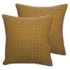 furn. Rowan Feather-Filled Cushions, 2-Pack, Acrylic, Henna, 45 x 45 cm view 1