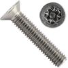 OPIOL QUALITY M2.5 x 6 mm A2 Stainless Steel Phillips Countersunk Screws, DIN 965 (200-Pack) view 1