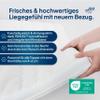 AM Quality Mattresses Lyocell Topper Cover 150x200 cm, 4–6 cm Core Height, Made in Germany, OEKO-TEX, Non-Slip view 2
