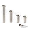 OPIOL QUALITY DIN 660 / ISO 1051 Stainless Steel A2 V2A Half-Round Head Solid Rivets 3 x 8 mm, 100-Pack view 4