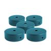 AMARCORDS - 5 metal ceiling rosettes, petroleum, 77 mm diameter, 26 mm high view 1