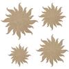 MDF Wood Sun - Craft Decor, 5-50 cm, 1 Piece, 25 cm Wide view 2
