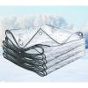 Xrdbfd Heavy-Duty Transparent Waterproof Tarp with Grommets, 1.5 x 3 m, 1 x 1 m / 3.3 x 3.3 ft view 1