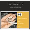 Xrdbfd Clear Waterproof PVC Tarp with Eyelets, 0.35 mm, 2.1 x 2.1 m view 2