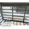 Xrdbfd Clear Waterproof PVC Tarp with Eyelets, 0.35 mm, 2.1 x 2.1 m view 4