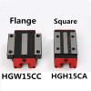 KHJK Linear Motion 1 pc HGR15 Linear Guide Rail / 2 pcs HGH15CA/HGW15CC Narrow Linear/Flange Carriage Slider Block CNC Parts Chfeng-G. (Color: 2PC HGW15CC, Guide Length: 1100mm) view 3