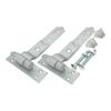 Heavy-Duty Zinc-Plated Cranked T-Hinges for Barns, Sheds, Doors & Gates view 4