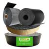 10 mm Thick Rubber Strip, 60 mm Wide, up to 10 m Long, Solid Rubber Scraper Strip (2000 x 60 x 10 mm) view 2