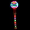 TOYANDONA Light-Up Spinning LED Ball Wand, Red, 35 x 8 x 8 cm view 2