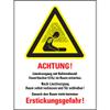 Warning Combination Sign: CO Fire Extinguisher—Extinguishing in Room, ISO, Plastic, 300 x 400 mm view 1