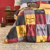 BELUM Hogwarts Duvet Cover with Buttons, 100% Cotton, for 80 cm Beds (140 x 200 cm) view 3
