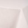 SCHÖNER LEBEN. Organic Ramie Tablecloth, Linen Look, Solid Cream White view 4