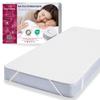 PATAYA Waterproof Mattress Protector 70 x 140 cm for Babies and Children view 1