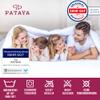 PATAYA Waterproof Mattress Protector 70 x 140 cm for Babies and Children view 3
