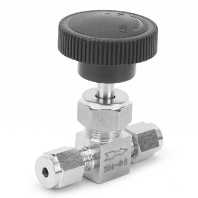 High-Pressure Straight Needle Valve for Water, Gas, Oil, and Liquids (3)
