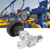 High-Pressure Straight Needle Valve for Water, Gas, Oil, and Liquids (3) view 4
