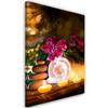 Feeby Orchid Pebble Zen Spa Canvas Print 40x60 cm view 1