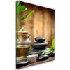 Feeby Non-Woven Canvas Print, Relaxation Spa Zen Pebbles, 30 x 45 cm, Modern Wall Decor, Multicolor view 1