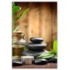 Feeby Non-Woven Canvas Print, Relaxation Spa Zen Pebbles, 30 x 45 cm, Modern Wall Decor, Multicolor view 2