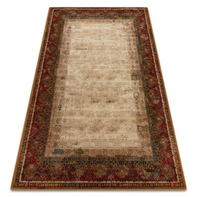 rugsx POLONIA Wool Rug for Living Room and Bedroom, Red, 200 x 300 cm