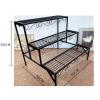 luckxuan 3-Tier Metal Plant Stand for Flower Pots and Succulents view 2