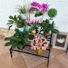 luckxuan 3-Tier Metal Plant Stand for Flower Pots and Succulents view 4