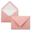 700 A4 Letter Paper Sets with C6 White Tissue-Lined Envelopes, Dusty Rose view 4