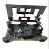 Brass Sundial Compass, 10.2 cm, Black, Antique Look, Navy Blue, Fully Functional Compass with Wooden Box, Nautical London Compass view 3