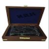 Brass Sundial Compass, 10.2 cm, Black, Antique Look, Navy Blue, Fully Functional Compass with Wooden Box, Nautical London Compass view 4