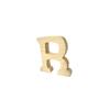 PAINT IT EASY 3D Wooden Letter R, 8 cm Extra-Thick view 1