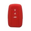 WANGXI Silicone Car Key Fob Cover for Toyota, 3 Buttons view 1