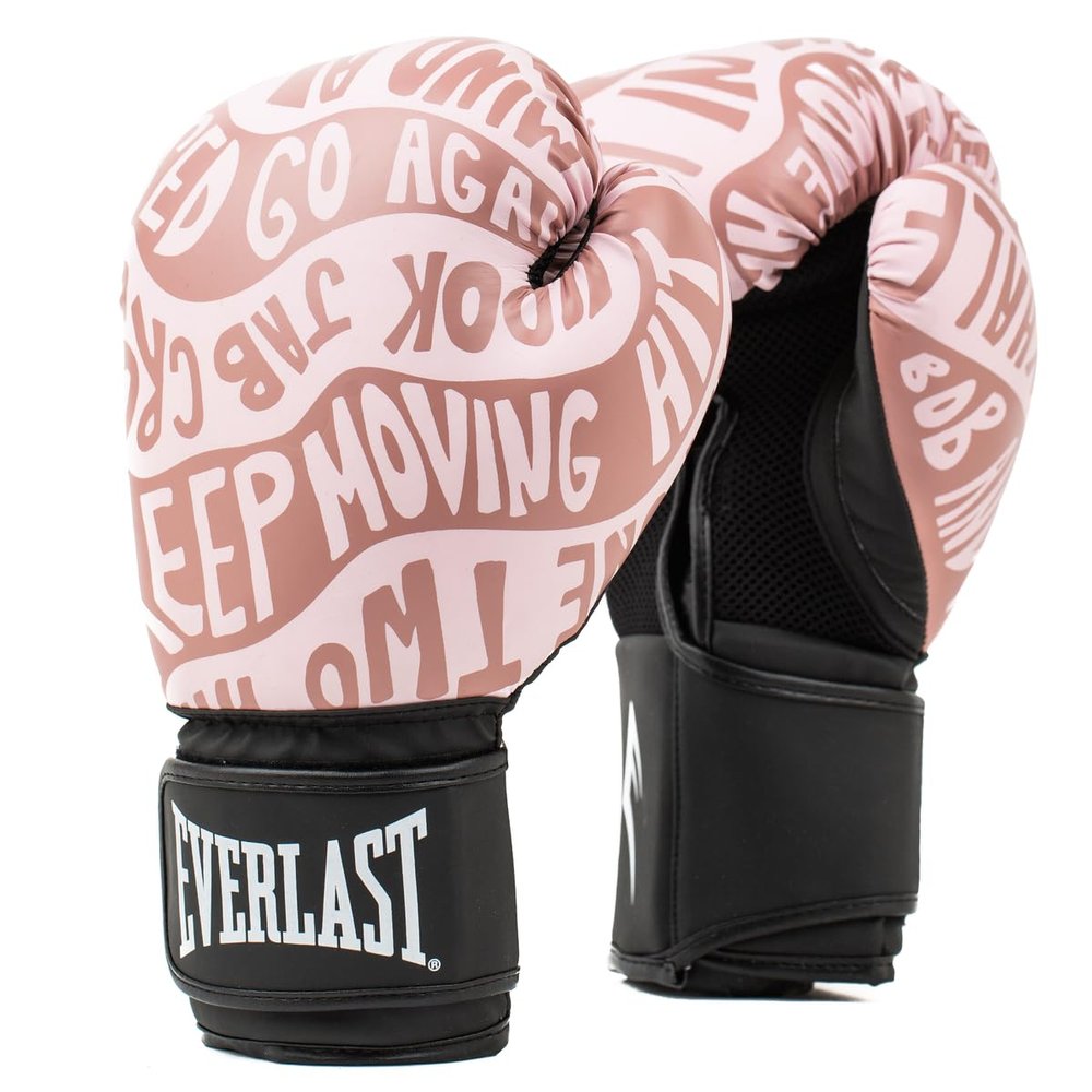 Everlast Spark Boxing Gloves (14 oz, Gold) for Women and Men