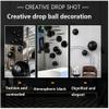 Black Stainless Steel Decorative Sphere, 200 mm [1 pc.] view 3