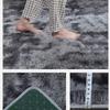 ERPENG Sheepskin Rug 180 x 240 cm, Bedroom Shaggy Long-Pile Rug, Easy to Clean, for Living Room, Bedroom, or Children's Room, Blue view 4