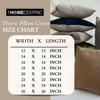 The HomeCentric Peach & Gray Decorative Velvet Pillow Cover, 40 x 40 cm, Foil-Finished, Quilted & Patchwork Striped Design - Peach Dusk view 4