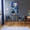 ZUTY Paint by Numbers – Wolf and Waterfalls, 40 x 50 cm, with Stretched Canvas Frame view 2